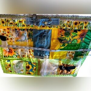 Sunflower Fidget quilt designed for hours of fun!